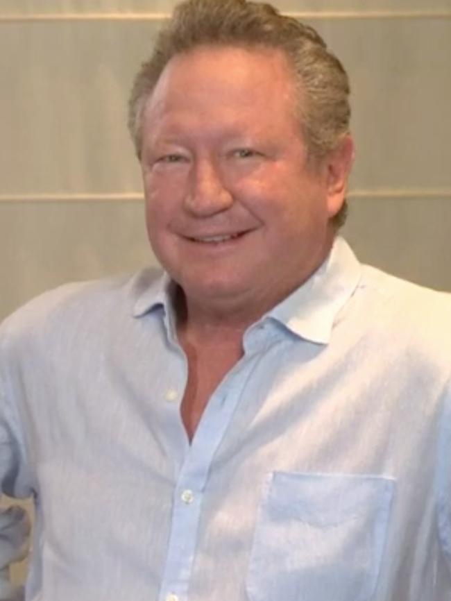 Minderoo’s Andrew Forrest. Picture: Supplied