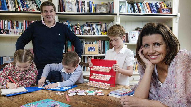 Prue and Ben Gilbert schedule in couple catch-ups to keep their bond strong. Picture: Ian Currie