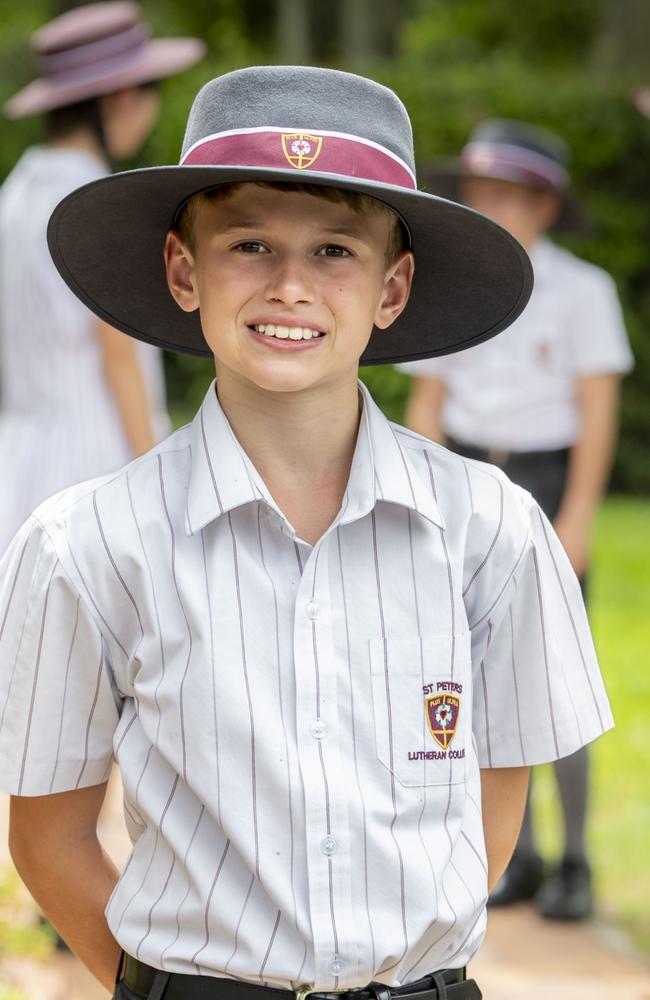 Ollie, St Peters Lutheran College 2024 captain. Picture: Contributed