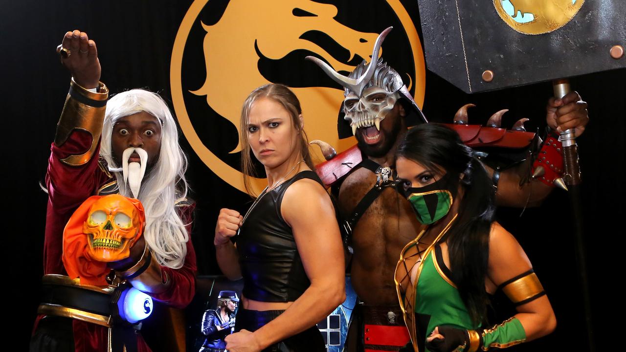 Ronda Rousey attends Mortal Kombat 11: The Reveal in Los Angeles.