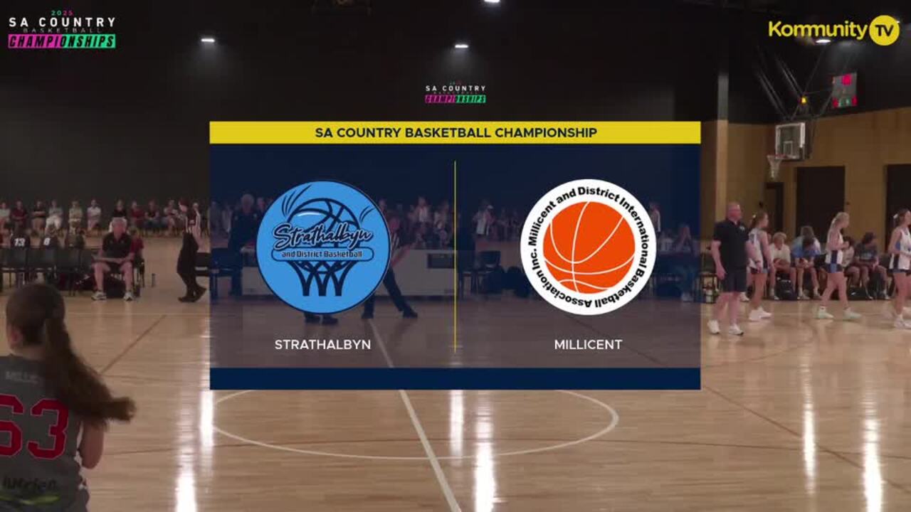 Replay: Strathalbyn v Millicent (U18 Girls Div 1 GF)—SA Junior Country Basketball Championships Day 2