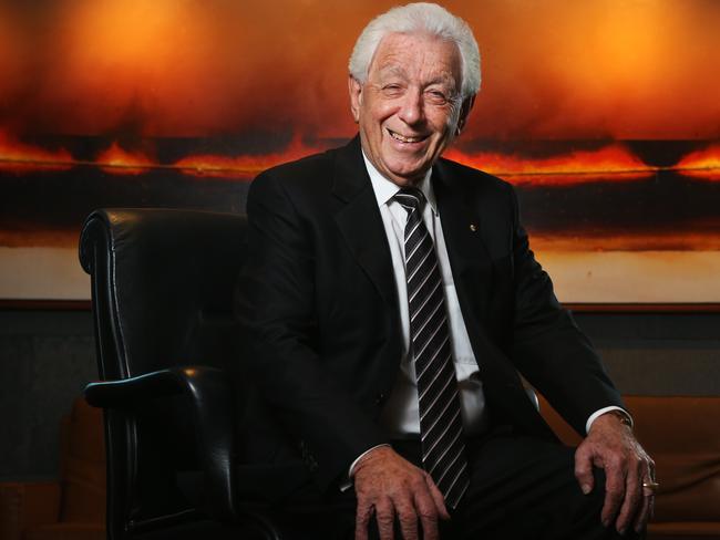 Frank Lowy says he has to ‘hand the baton over eventually’.