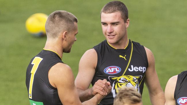 Jack Ross was one of Richmond’s best in his AFL debut.