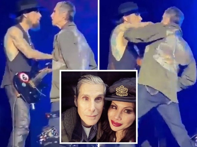 Singer’s wife reveals reason behind band’s wild brawl