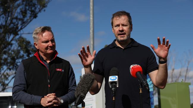 Ed Husic informed staff of his dismissal, which has upset supporters. Picture: Jane Dempster