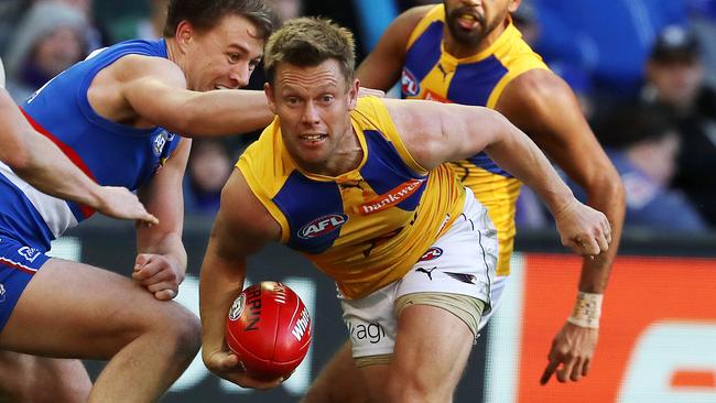 Sam Mitchell is still at the top of his game in his 16th AFL season. Picture: Michael Klein