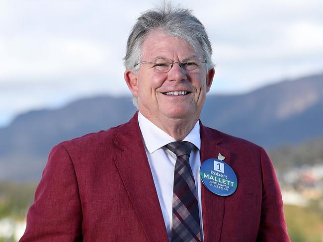 Robert Mallett who is running for Hobart Lord Mayor. Picture: SAM ROSEWARNE.