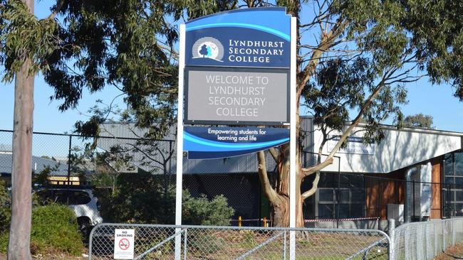 Lyndhurst Secondary College students say they were “shocked” after a brawl broke out and forced the school into lockdown.