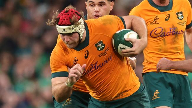 Fraser McReight led the way for the Wallabies. Picture: David Rogers/Getty Images