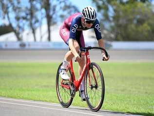 PUSHING FORWARD: Cyclist Duncan Allen has been selected for Queensland at the Oceania Track Cycling Championships. Picture: Mike Knott BUN090419CYC1