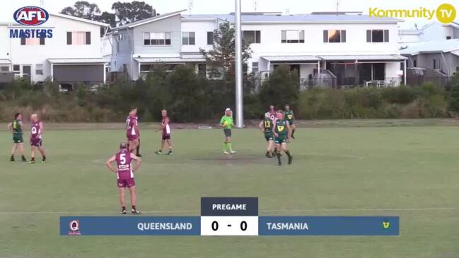 Replay: AFL Masters National Carnival Day 2 - QLD v TAS (Men 60s Div 1)