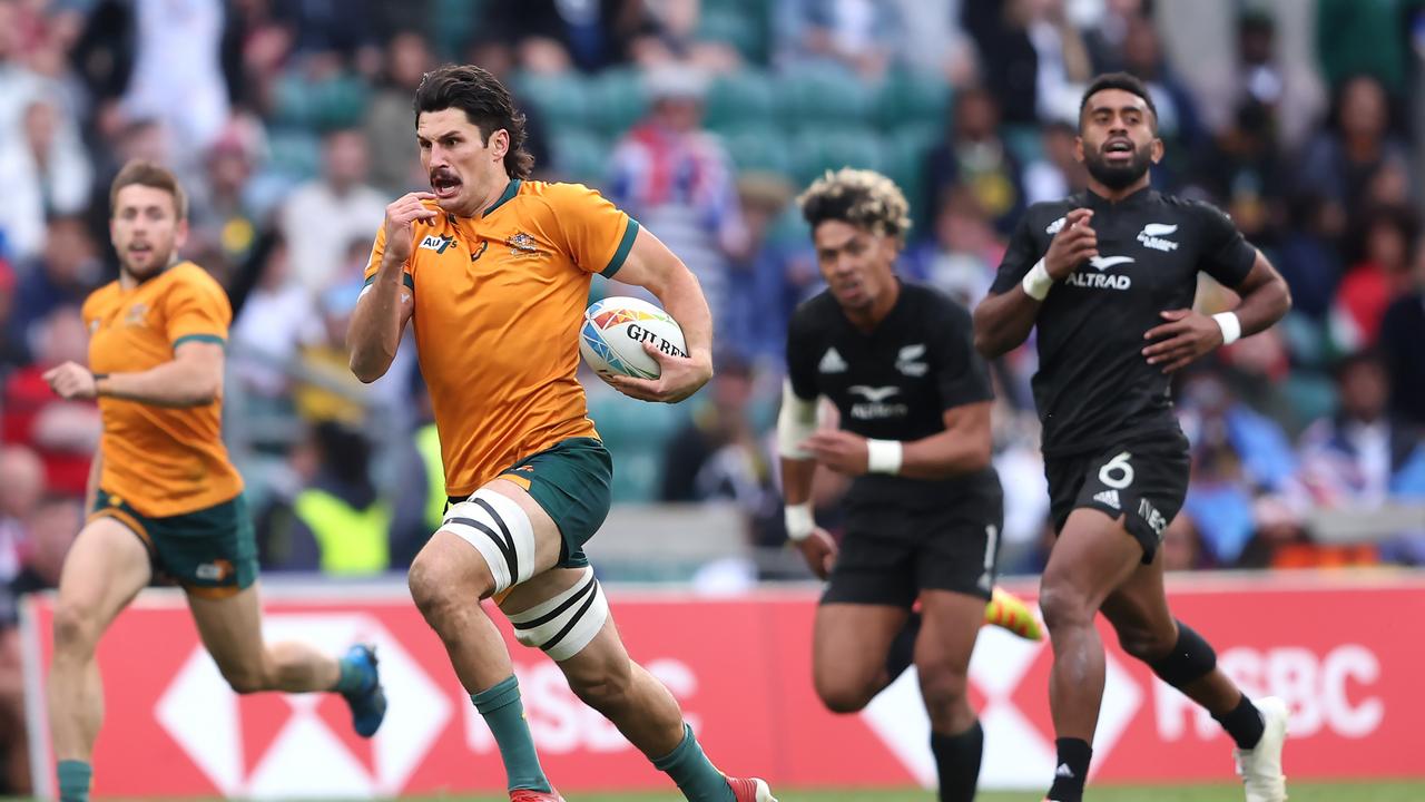 Henry Paterson’s try proved only consolation for the Aussies.