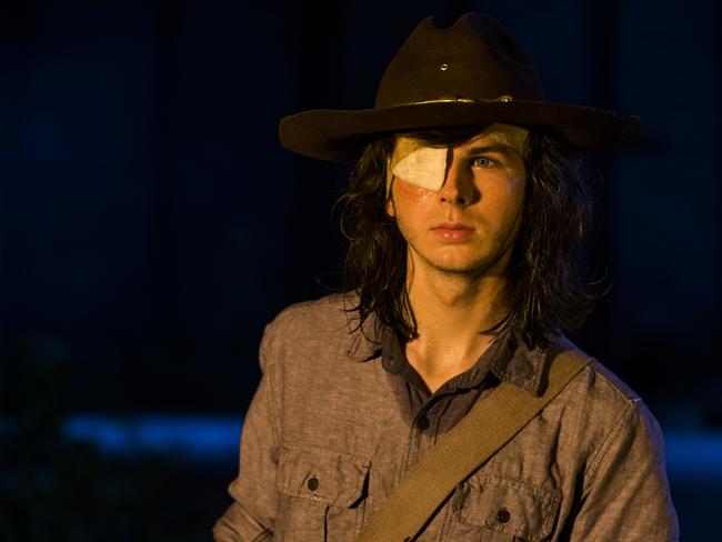 Chandler Riggs as Carl Grimes - The Walking Dead _ Season 8, Episode 8 - Photo Credit: Gene Page/AMC