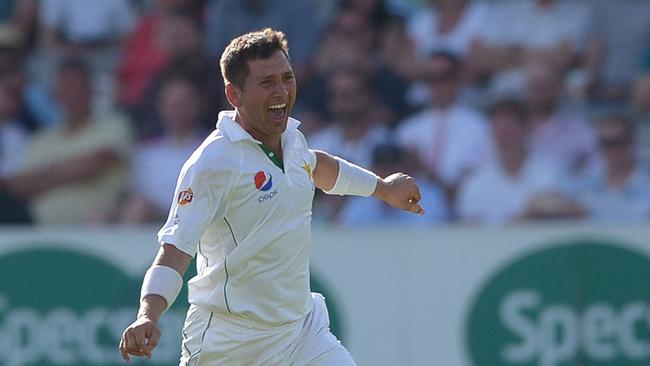 Pakistan's Yasir Shah took ten wickets against England at Lord’s.