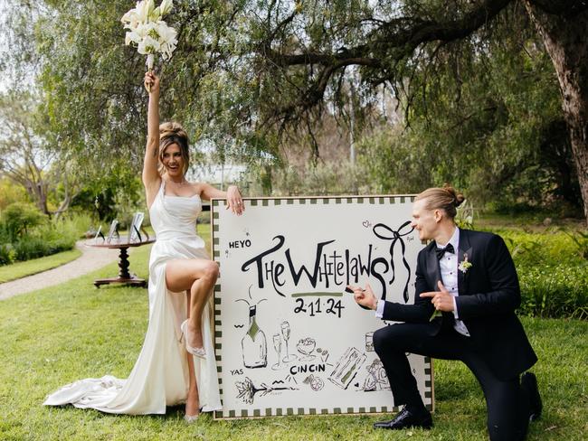 The Whitelaws. Picture: Mimo Weddings