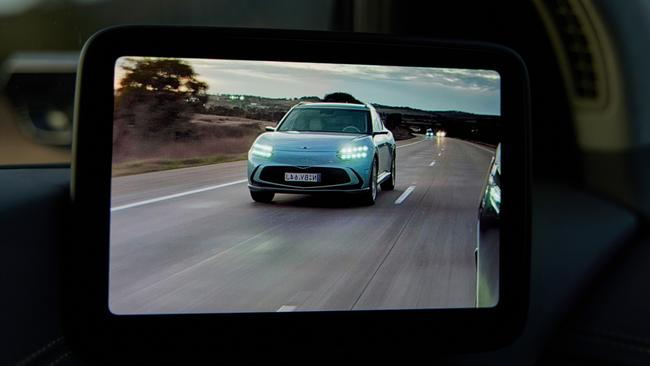 The GV60 has camera-based digital mirrors.