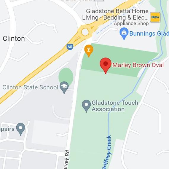 The alleged incident occurred at Briffney Creek behind the Marley Brown Oval at the junior playing fields in Clinton, Gladstone. Picture: Supplied