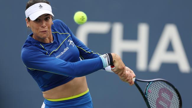 Ajla Tomljanovic has secured a big win in Brazil. Picture: Al Bello/Getty Images