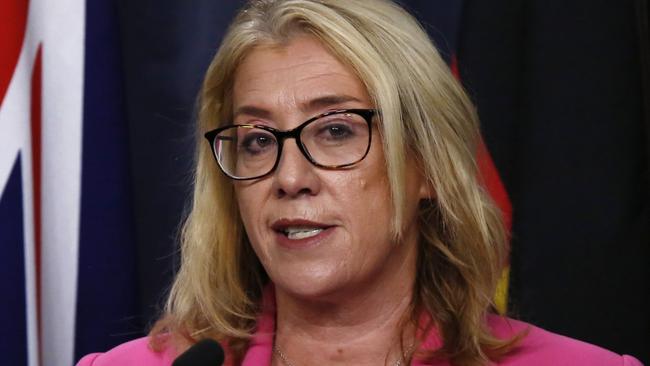 PERTH, AUSTRALIA - NewsWire Photos 7th June 2023: Newly appointed Deputy Premier Rita Saffioti at announcement of the new cabinet. Photographed at Dumas House, West Perth. Picture: NCA NewsWire /Philip Gostelow