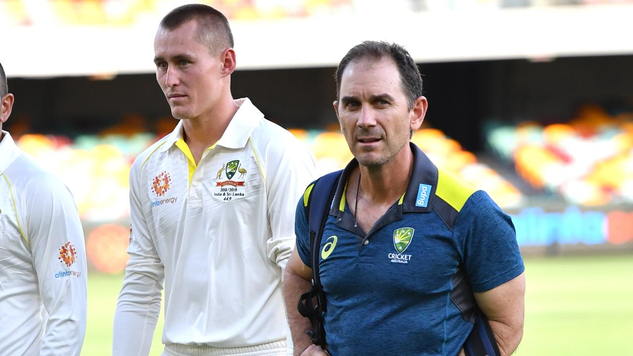 Marnus Labuschagne says the Australian cricket team must move forward now under Justin Langer. Photo: AAP