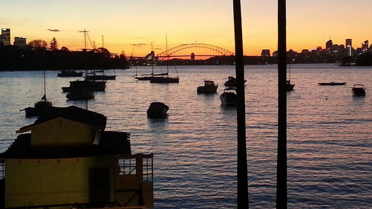 Harbour Bridge sunset.