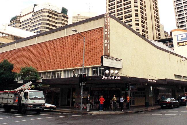 Festival Hall in 2002. Picture: Simon Renilson