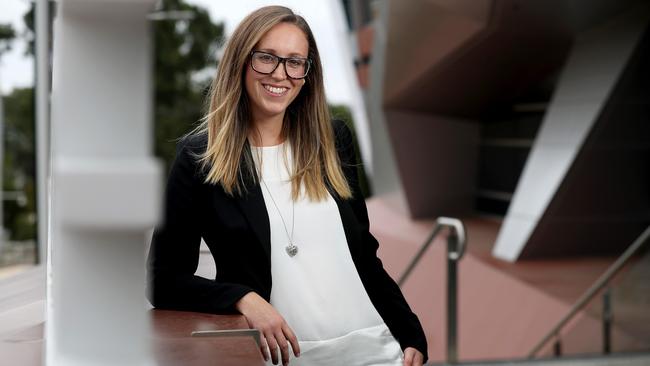 OZ Minerals senior environmental adviser Jasmine Richards won the Exceptional Young Woman in South Australian Resources award. Picture: Calum Robertson