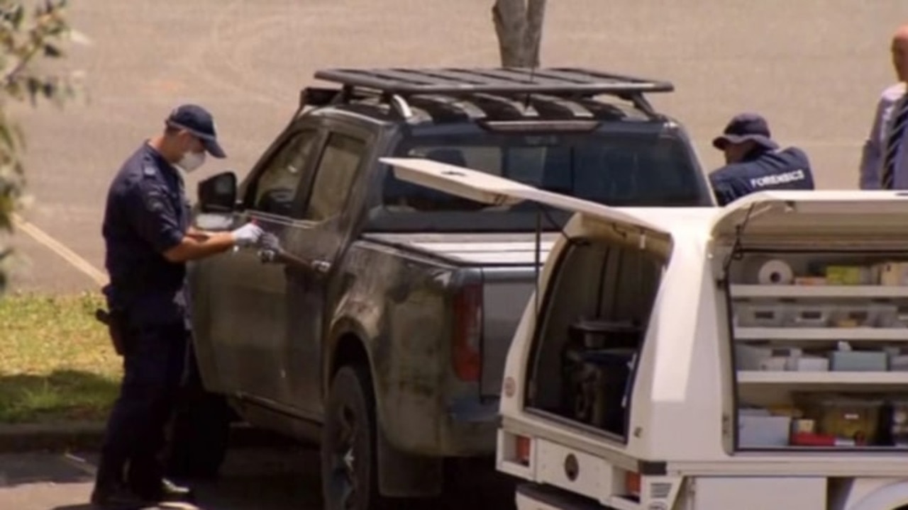 The ute was found abandoned nearby hours later. Photo: 7 News