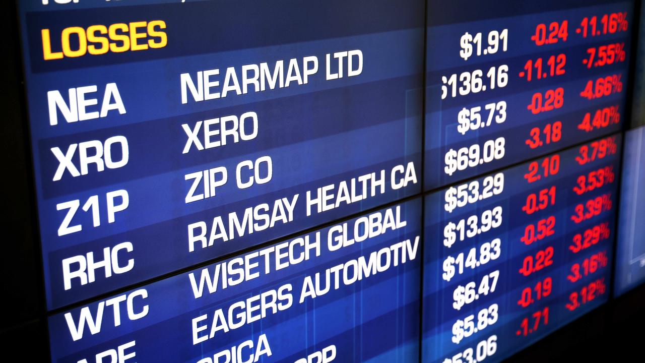 More IPOs are in negative territory than positive. Picture: NCA NewsWire/Damian Shaw