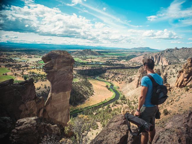 At Smith Rock. Picture: Sebastiaan de With