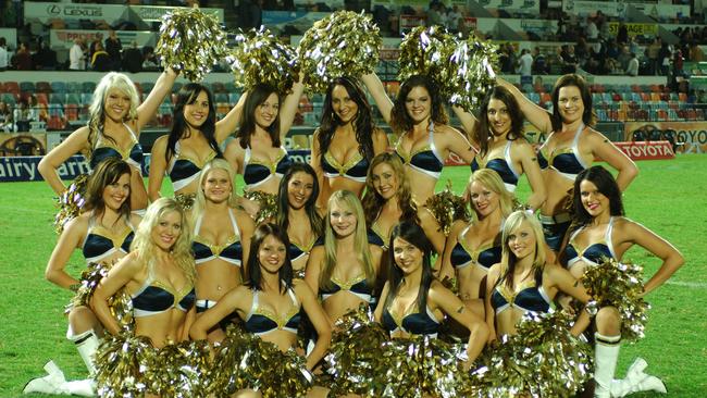 The North Queensland Cowboys' cheerleaders, the Hot Squad are competing for the NRL's best cheerleading team.