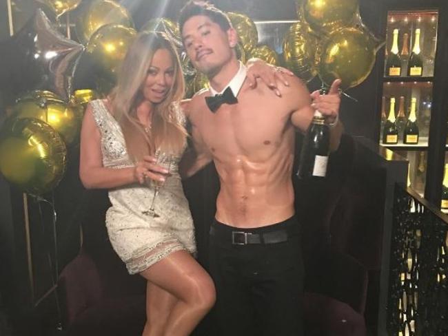 Mariah Carey and dancer, Bryan Tanaka, are said to have become close. Picture: Instagram