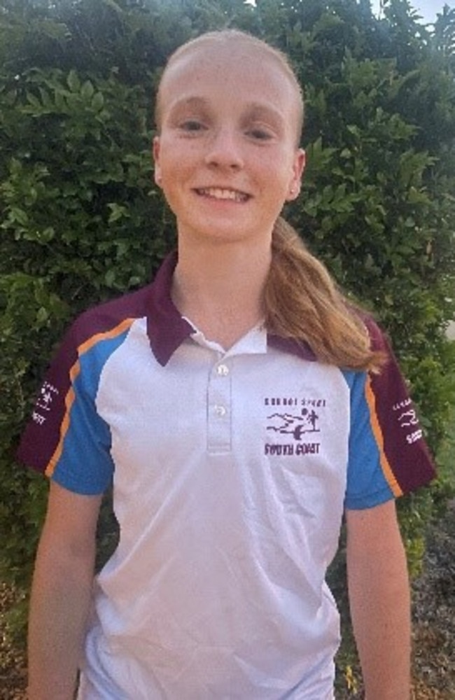 South Coast 13-15 years girls cricket team. Pictured: Catey Brookes