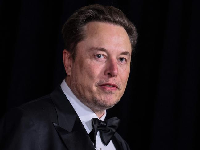 IN coverage that would make the North Korean media blush the Australian media is declaring war on Elon Musk. Picture: AFP