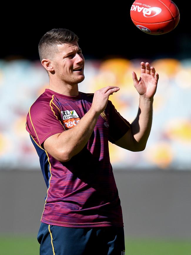 Dayne Zorko at Brisbane Lions training.