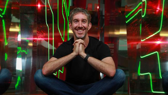 Atlassian co-founder Scott Farquhar at his office in Sydney. Picture:Justin Lloyd