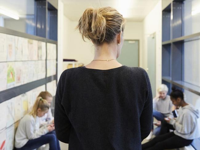 Stock photo of a school teacher.