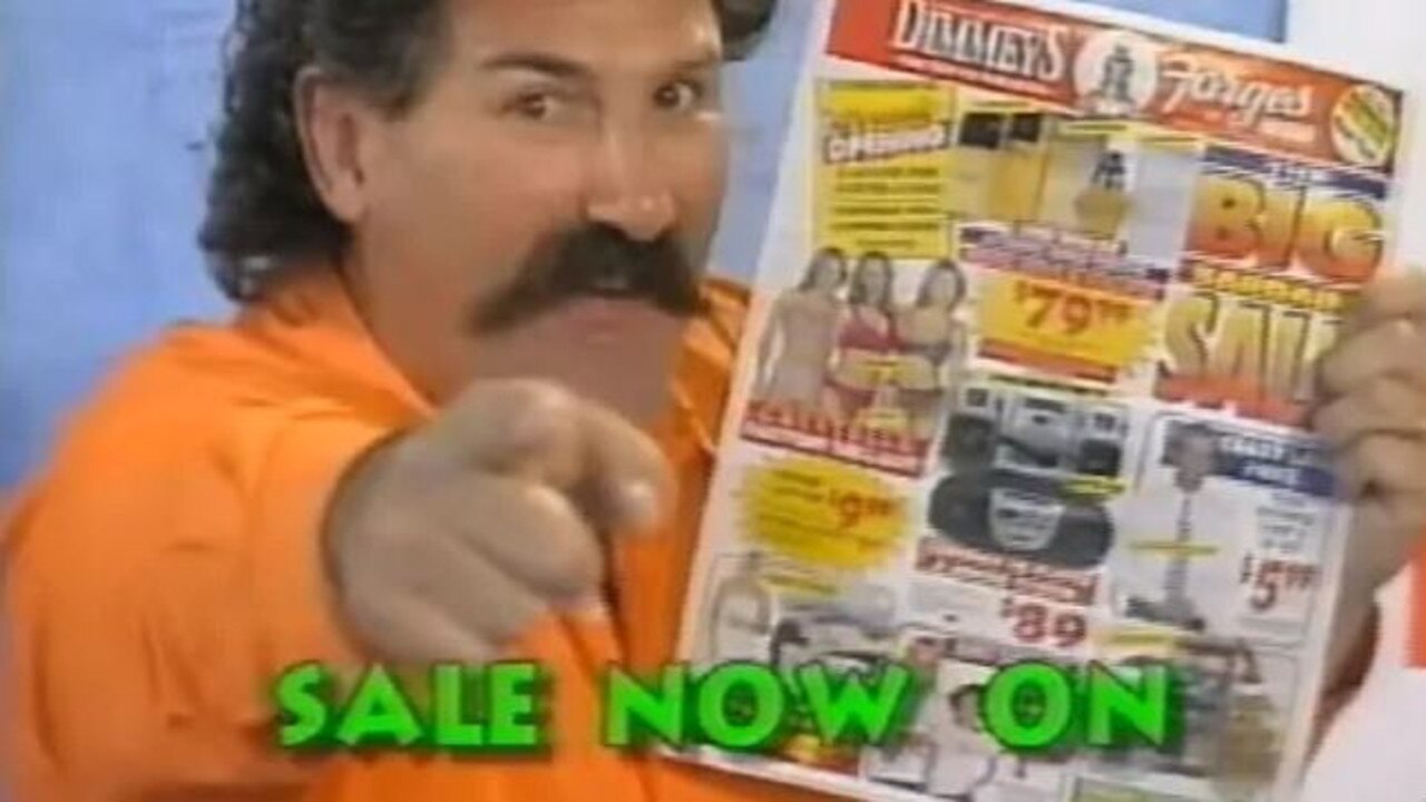 Dipper starred in Dimmeys' ads in the '80s.