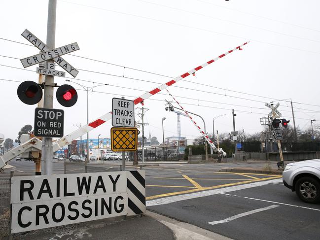 Even if the boom is up but the lights are still on, you cannot drive through. Picture: George Salpigtidis