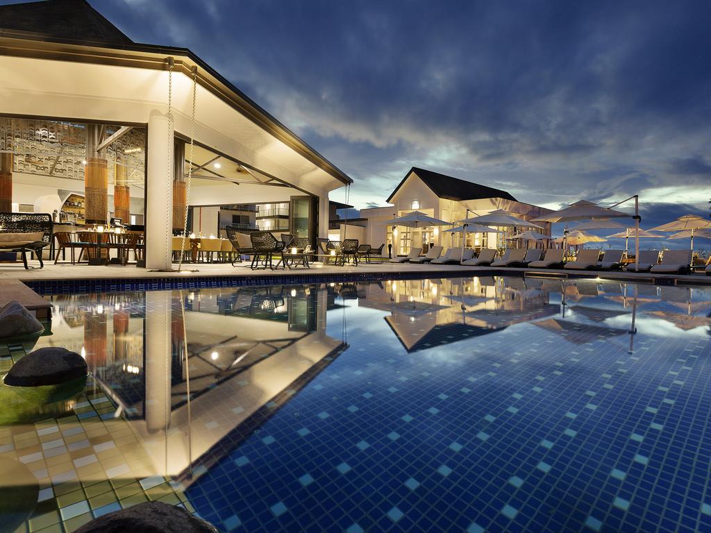 The Pullman Nadi Bay has a luxe pool before you hit the beachfront.