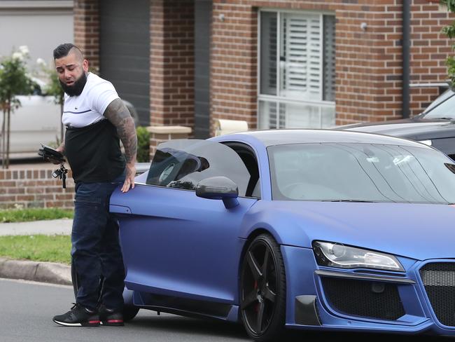 Guests arrive for a wedding, after the earlier shooting of Tongan Sam at the property.