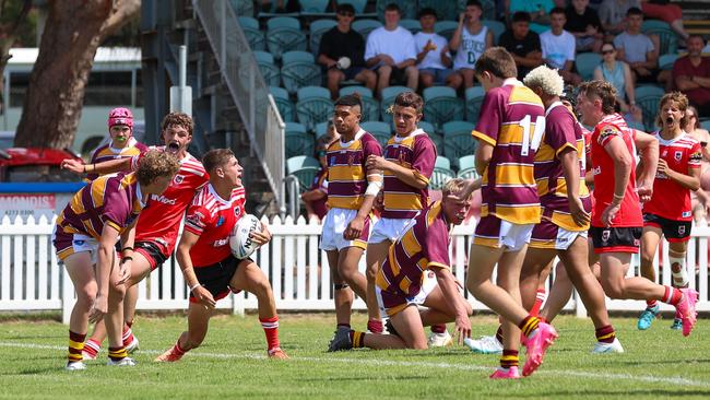 Jaxon Ballinger scores. Picture: Adam Wrightson Photography