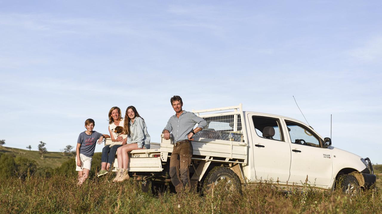 The Austin family has discovered holistic management has given them more control over their land, business and happiness. Picture: Dannika Bonser