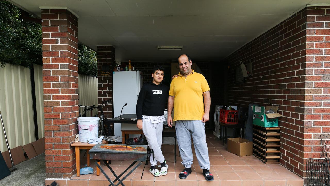 Raaed Nawaseri, 13, and his father Najem Nawaseri were treated for carbon monoxide poisoning on Tuesday. Picture: NCA Newswire / Gaye Gerard