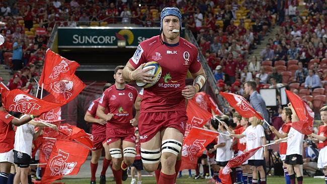 James Horwill will lead the Reds out for his 100th game when they play Wellington on Saturday.