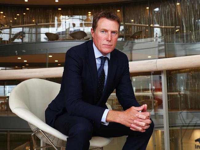 31/1/18: Attorney-General Christian Porter at his Commonwealth Parliamentary Offices in Sydney. John Feder/The Australian.