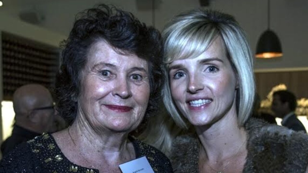 Angela Bennett (left) with Terri Ann McLarty. Ms Bennett is the daughter of Wright Prospecting co-founder Peter Wright.