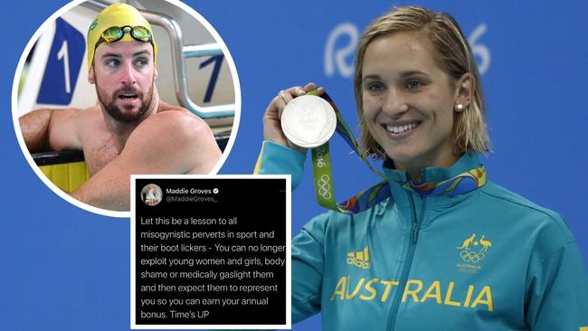 Former Australian star James Magnussen says Swimming Australia must treat Maddie Groves’ allegations extremely seriously.