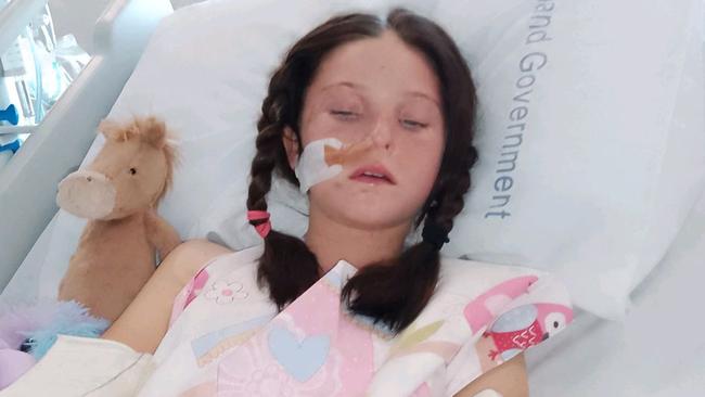 ‘Mum, am I dead?’: Critically injured girl wakes after e-scooter horror