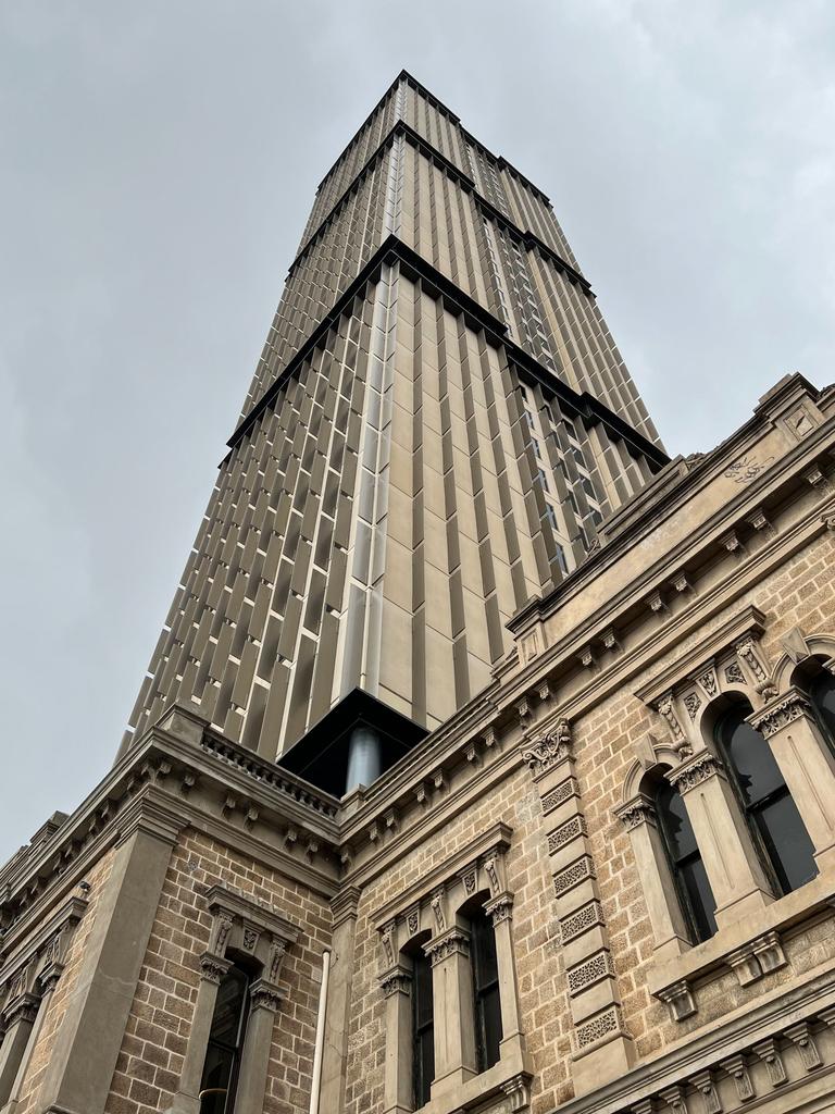 The Switch accommodation tower on North Tce. Picture: Supplied